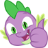 表情[小马/spikeapproves.png]-EquestriaMemory